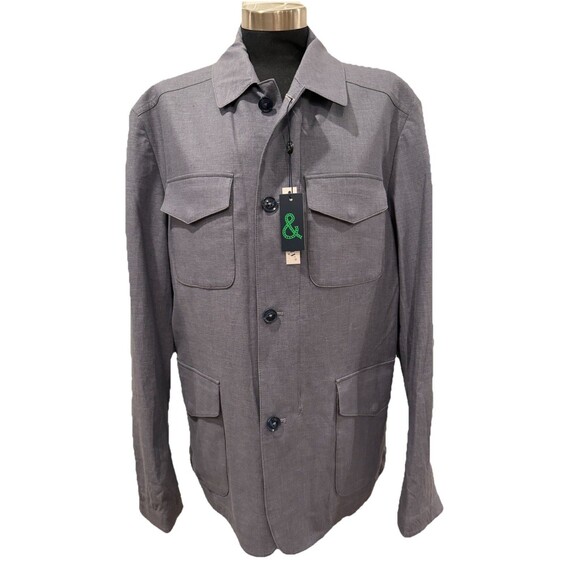 Paisley & Gray Other - New With Tag Paisley & Gray Slim Fit Men Gray Full Zip Jacket Size Large